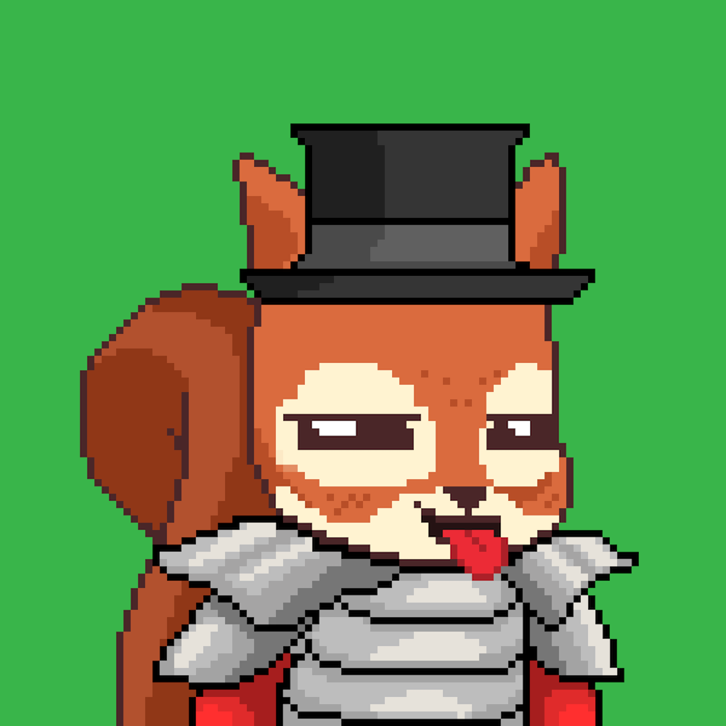 Pixel Squirrels #594